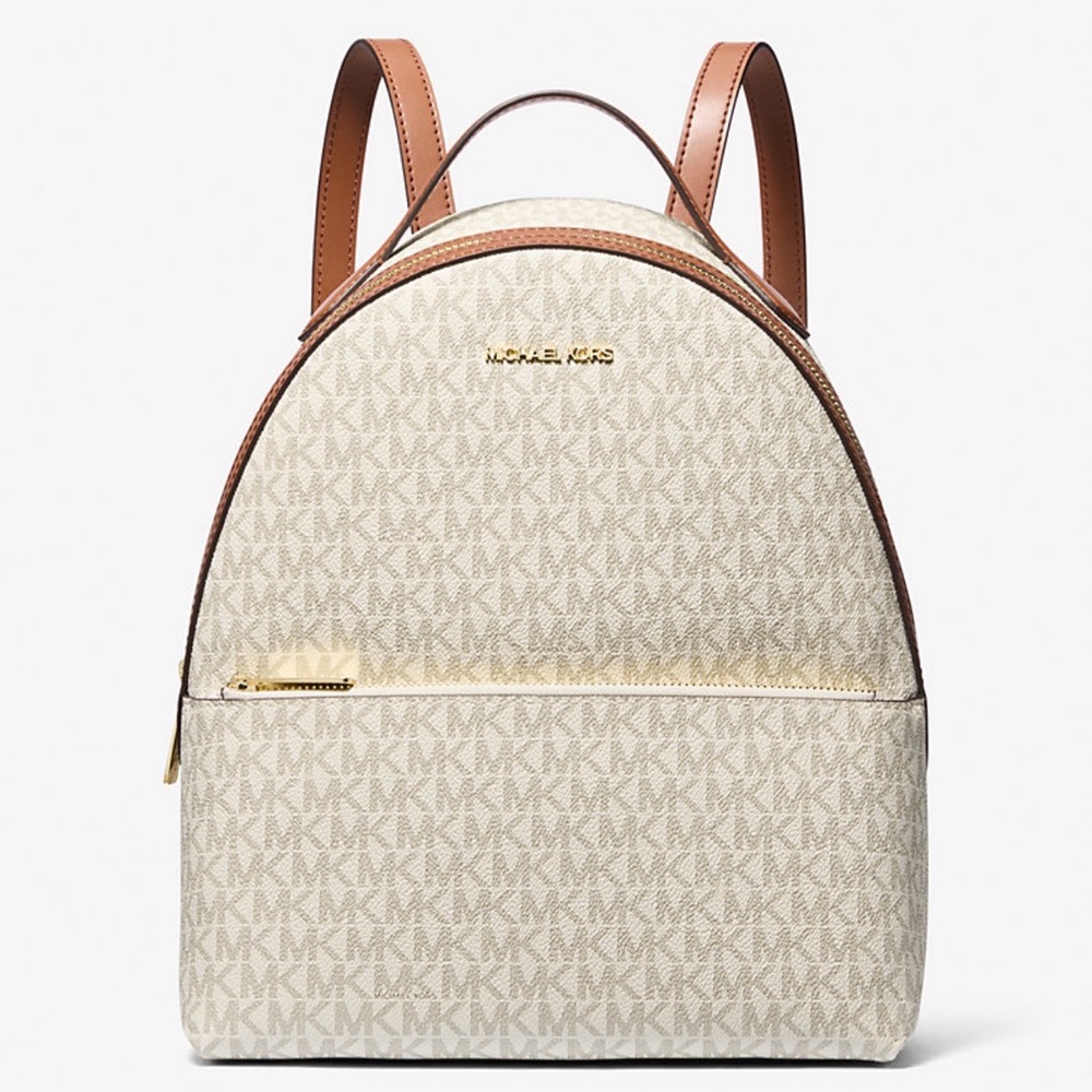Michael Kors Sheila Medium Logo Backpack